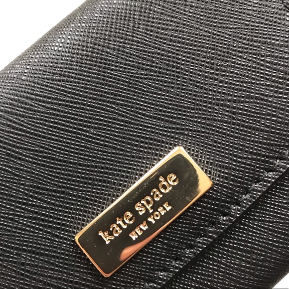 NEW kate spade laurel way large holly wallet black - Picture 7 of 7